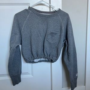 Champion cropped women’s sweatshirt